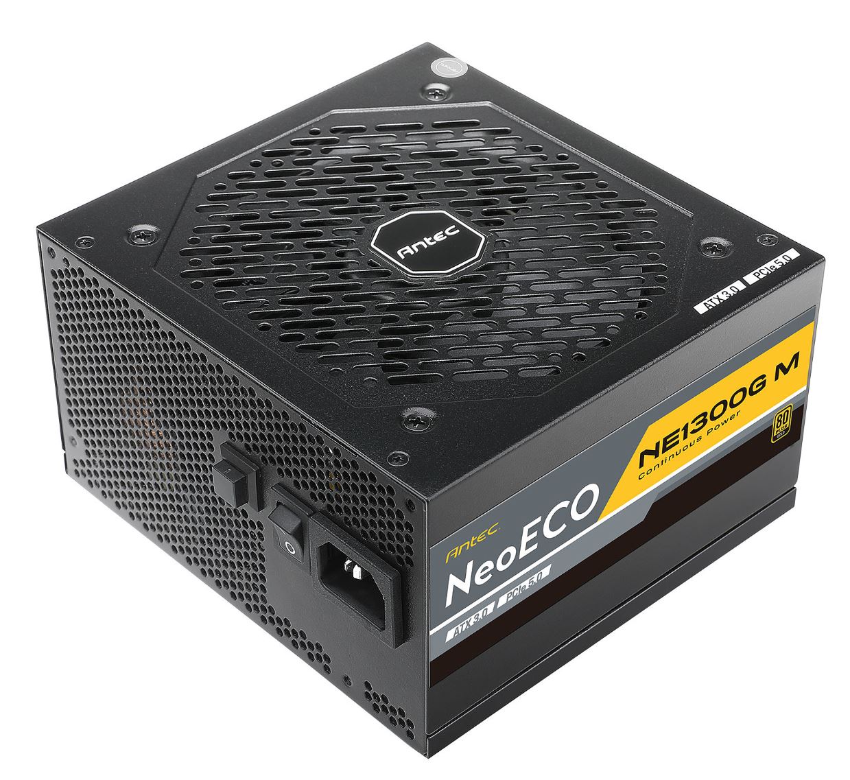 Antec NE 1300w 80+ Gold, Fully-Modular, ATX 3.0, PCI-E 5.0, 140mm Silent Fan, Japanese Caps, ATX Power Supply, PSU, 10 Years Warranty Antec NE 1300w 80+ Gold, Fully-Modular, ATX 3.0, PCI-E 5.0, 140mm Silent Fan, Japanese Caps, ATX Power Supply, PSU, 10 Years Warranty
